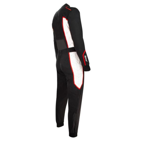 Kart Overall IMOLA RS3 schwarz/rot/weiß Gr. 140